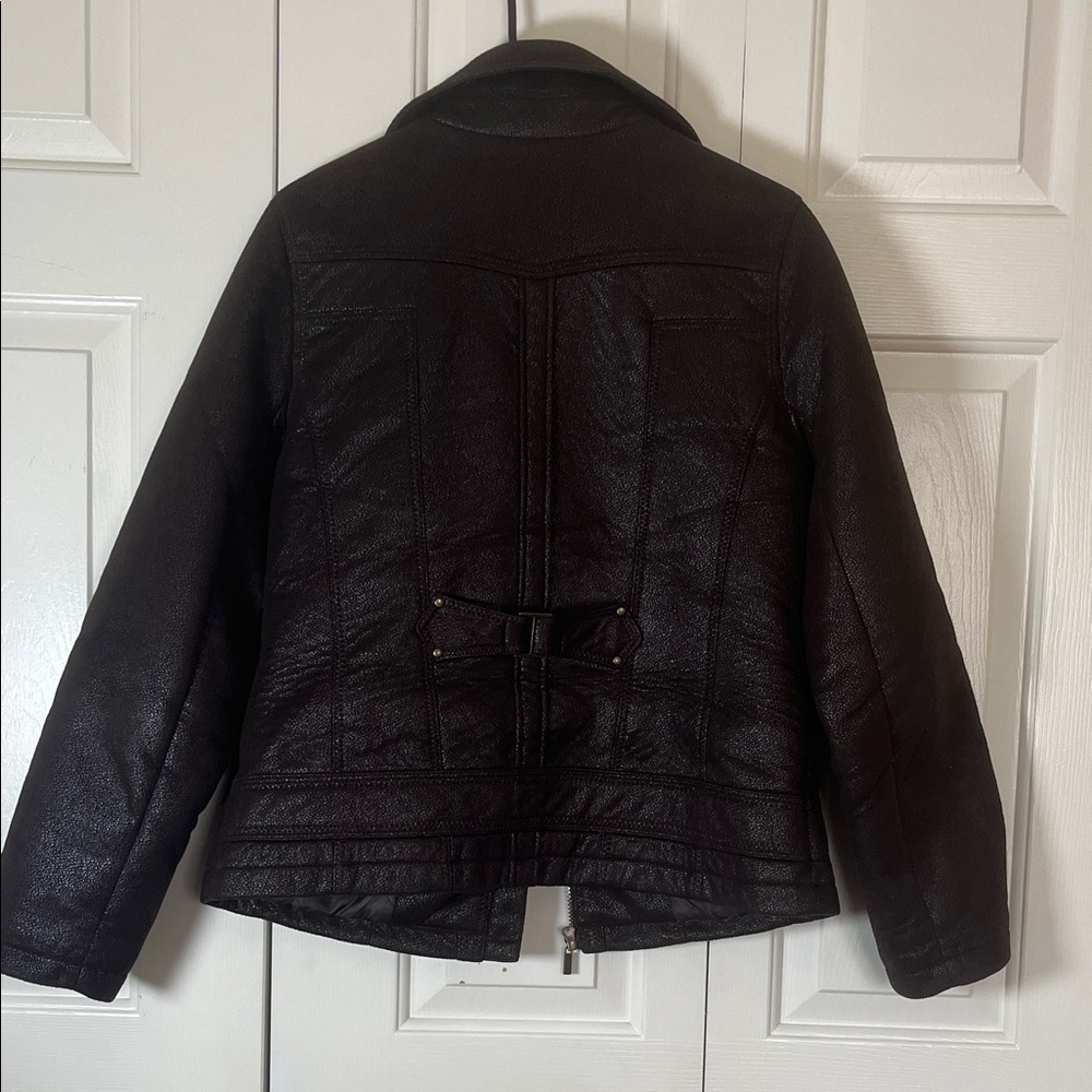 Sonoma Women’s Deep Brown Front Zipper Jacket - Picture 6 of 8